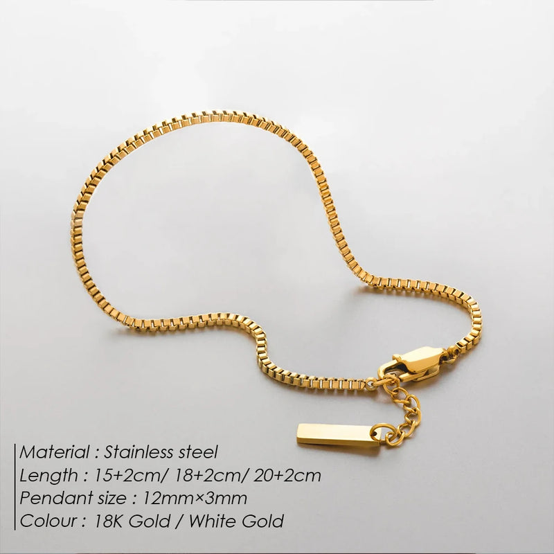 Box Chain Bracelet