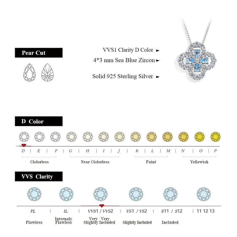 Studded Double Flower Pendant