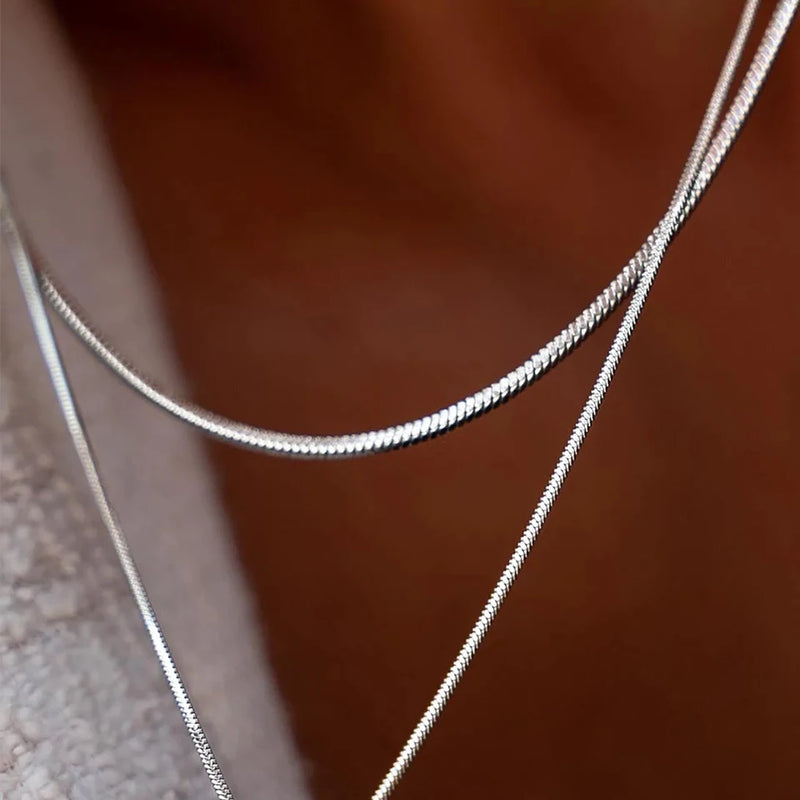 Square Chain Necklace