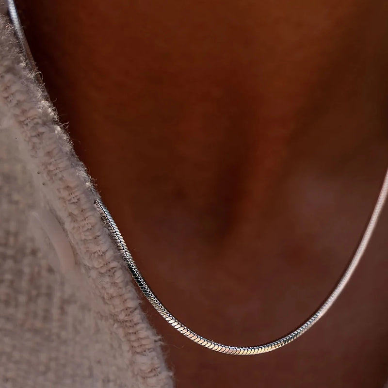 Square Chain Necklace