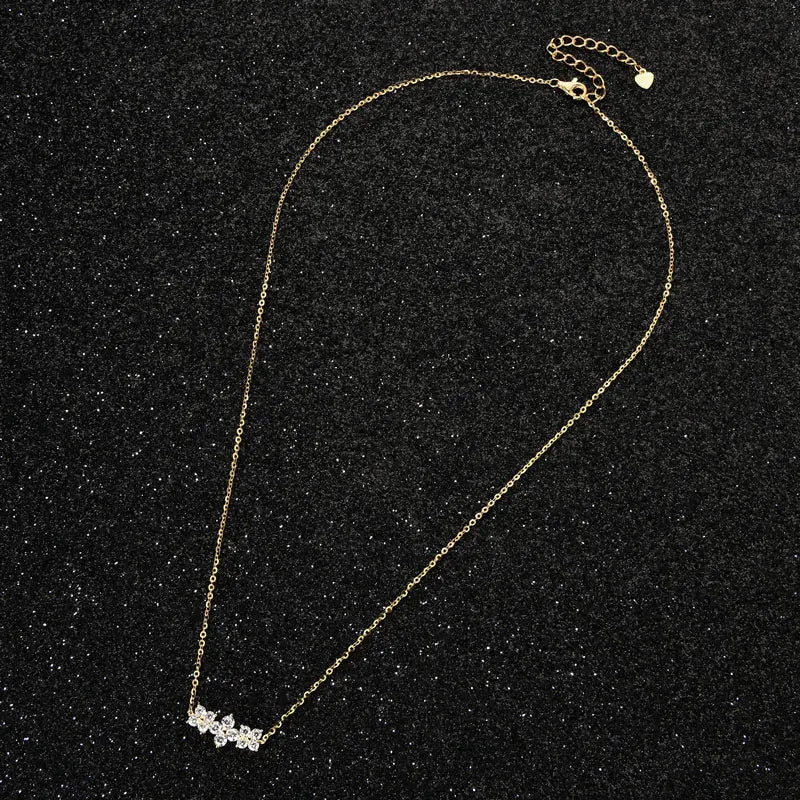 Elegant Four-Leaf Clover Pendant