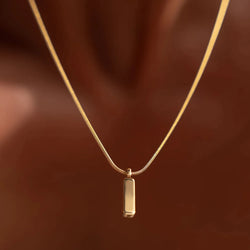 Square Pendant Necklace