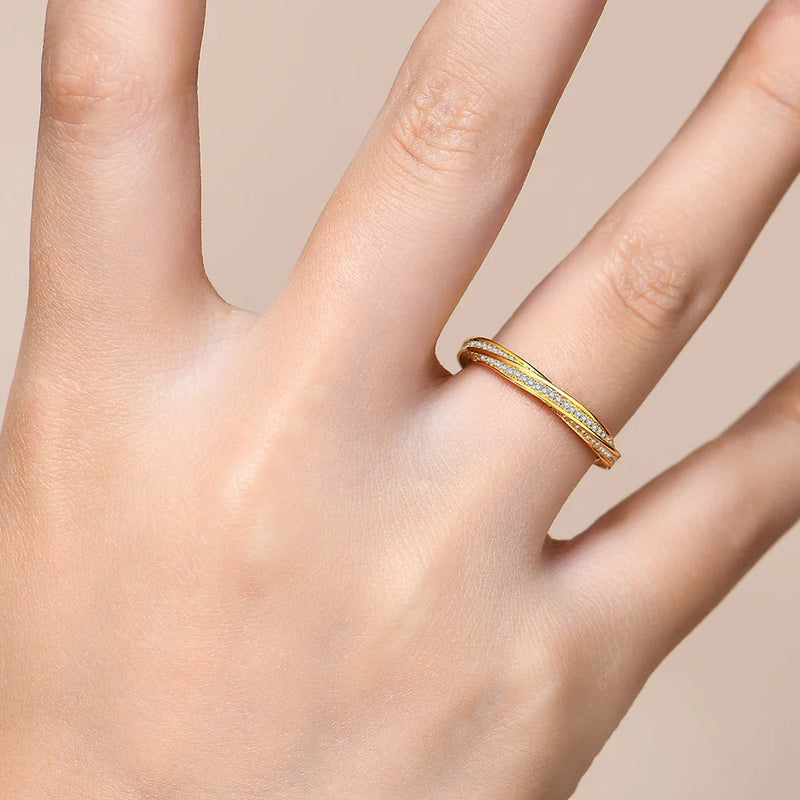 Helix Eternity Band