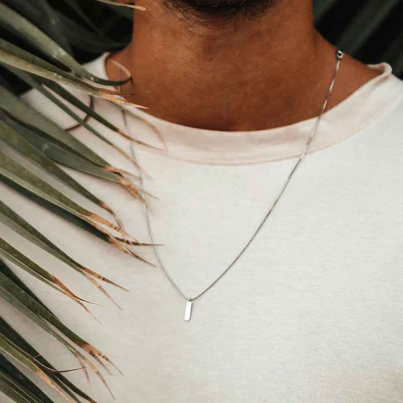 Square Pendant Necklace