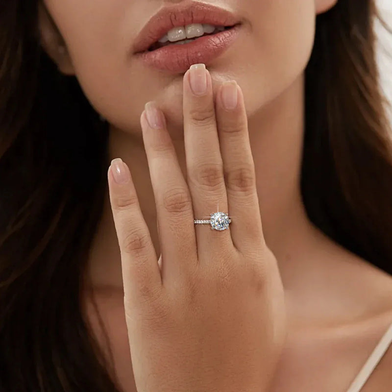 Pavé Diamond Ring