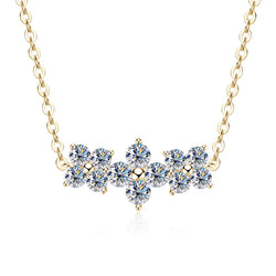 Elegant Four-Leaf Clover Pendant