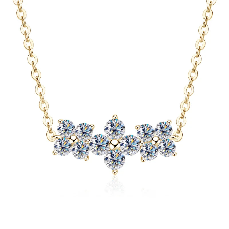Elegant Four-Leaf Clover Pendant
