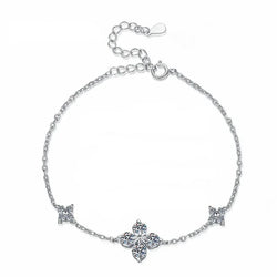 Studded Flower Bracelet
