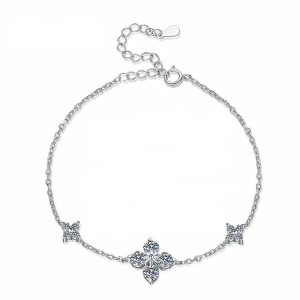 Studded Flower Bracelet