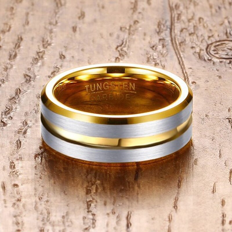 Silver & Gold Two-tone Ring